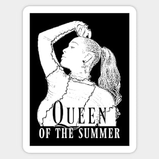 queen of the summer Sticker